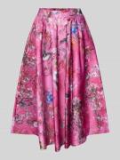 miss goodlife Kielanger Rock mit gelegten Falten Modell 'Cherry Blosso...