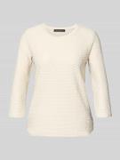 Betty Barclay Longsleeve mit Strukturmuster in Beige, Größe 40