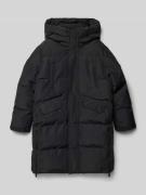 CARS JEANS Steppmantel mit Kapuze Modell 'BEALLA' in Black, Größe 140