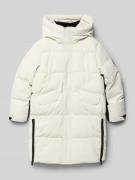 CARS JEANS Steppmantel mit Kapuze Modell 'BEALLA' in Ecru, Größe 140
