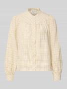 Marc O'Polo Denim Regular Fit Langarmbluse aus reiner Baumwolle in Off...