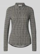 Marc O'Polo Regular Fit Bluse aus Viskose-Mix in Weiss, Größe L