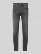BOSS Orange Slim Fit Jeans aus Baumwoll-Mix Modell 'ONYX BO' in Dunkel...