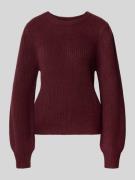 mbyM Regular Fit Strickpullover mit Woll-Anteil Modell 'Farrell' in La...