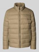 BOSS Regular Fit Steppjacke mit Label Print Modell 'CIKO' in Oliv, Grö...