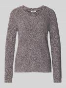 s.Oliver RED LABEL Regular Fit Strickpullover aus Baumwoll-Mix in Bord...