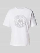 JOOP! T-Shirt mit Label-Details Modell 'Teggi' in Weiss, Größe 42