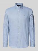 Tommy Hilfiger Regular Fit Freizeithemd aus reiner Baumwolle in Marine...