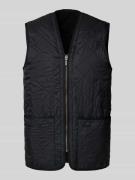 Barbour Regular Fit Steppweste mit warmen Innenfleece in Black, Größe ...