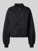 RAINS Steppjacke mit Knopfverschluss Modell 'Banja Liner' in Black, Gr...