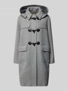 Barbour Comfort Fit Dufflecoat aus Woll-Mix Modell 'MELODY' in Hellgra...