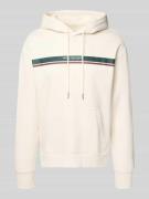 Tom Tailor Denim Regular Fit Hoodie aus Baumwoll-Mix in Offwhite, Größ...