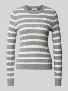 Christian Berg Woman Strickpullover aus Kaschmir mit Rundhalsausschnit...
