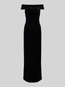 Christian Berg Cocktail Abendkleid im Offshoulder-Design in Black, Grö...