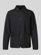 SELECTED HOMME Regular Fit Hemdjacke aus Woll-Mix mit Reverskragen in ...