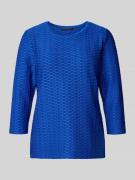 Betty Barclay Longsleeve mit Strukturmuster in Royal, Größe 36