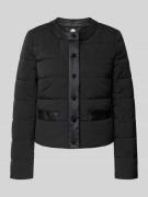 Marc Cain Steppjacke mit Eingrifftaschen in Black, Größe 34