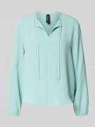 Marc Cain Blusenshirt mit V-Ausschnitt in Mint, Größe 38