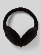 Barts Ohrenwärmer mit Zopfmuster Modell 'Monique' in Black, Größe 1