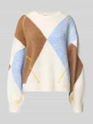 Noisy May Oversized Strickpullover mit gerippten Abschlüssen Modell 'A...