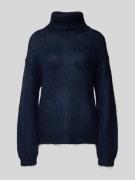 YAS Oversized Rollkragenpullover mit gerippten Abschlüssen Modell 'LAM...