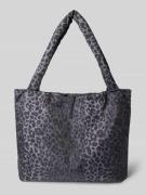 STUDIO NOOS Handtasche mit offenem Hauptfach Modell 'Antra' in Anthraz...