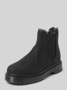 Dr. Martens Boots aus Leder mit elastischen Einsätzen in Black, Größe ...