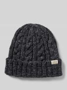 Barts Beanie mit Label-Detail Modell 'Kaen' in BLACK, Größe 1