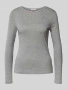 s.Oliver RED LABEL Shaped Fit Langarmshirt aus Baumwoll-Viskose-Mix in...