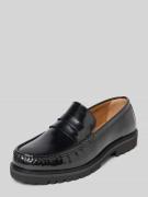 SELECTED HOMME Loafer aus echtem Leder in Black, Größe 41
