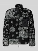 Polo Ralph Lauren Sweatjacke mit Stehkragen in Black, Größe L