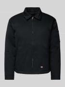 Dickies Jacke mit Label-Patch Modell 'EISENHOWER' in Black, Größe L
