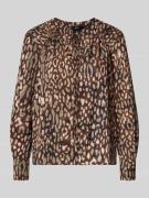 Mango Regular Fit Bluse mit Schlüsselloch-Ausschnitt Modell 'STEFI' in...