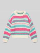 Only Comfort Fit Strickpullover mit Rundhalsausschnitt Modell 'ALYSSA'...