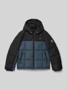 Garcia Regular Fit Winterjacke in Stepp-Optik in Marine, Größe 152