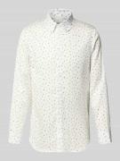 ARMANI EXCHANGE Freizeithemd mit Knopfleiste Modell 'CAMICIA' in Weiss...