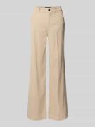 Marc Cain Wide Fit Cordhose mit Lyocell-Anteil in Sand, Größe 34
