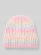 Pieces Mütze mit Woll-Anteil Modell 'JENNIFER' in Rosa Melange, Größe ...