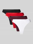 Calvin Klein Underwear Slim Fit String mit Logo-Stitching Modell 'Meta...