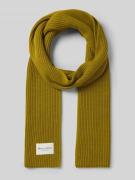 Marc O'Polo Schal aus reiner Baumwolle in Gruen, Größe 1