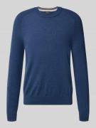 MAERZ Muenchen Regular Fit Pullover aus reiner Schurwolle Modell 'Geel...
