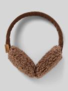 Barts Ohrenwärmer mit Kunstfellbesatz Modell 'Browniez' in Mittelbraun...