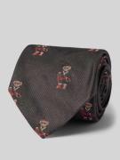 Polo Ralph Lauren Krawatte aus reiner Seide in Black, Größe 1