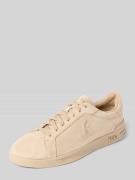 Polo Ralph Lauren Sneaker mit Label-Details in Beige, Größe 40