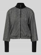 Zero Jacke mit Stehkragen in Black, Größe 34