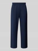 REVIEW Sweathose mit elastischem Bund in Marine, Größe L