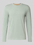 BOSS Orange Regular Fit Langarmshirt aus Baumwoll-Mix Modell 'CHARK' i...