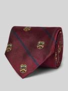 Polo Ralph Lauren Krawatte aus Seide im Allover-Look in Bordeaux, Größ...