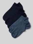 MCNEAL Sneakersocken mit Stretch-Anteil im 5er-Pack in Jeansblau Melan...