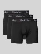 Calvin Klein Underwear Boxershorts mit elastischem Logo-Bund im 3er-Pa...